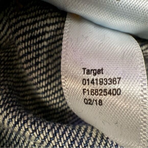 Universal Thread Blue High-Rise Shortie Button-Front Jean Shorts Size 4/27 - Picture 9 of 9